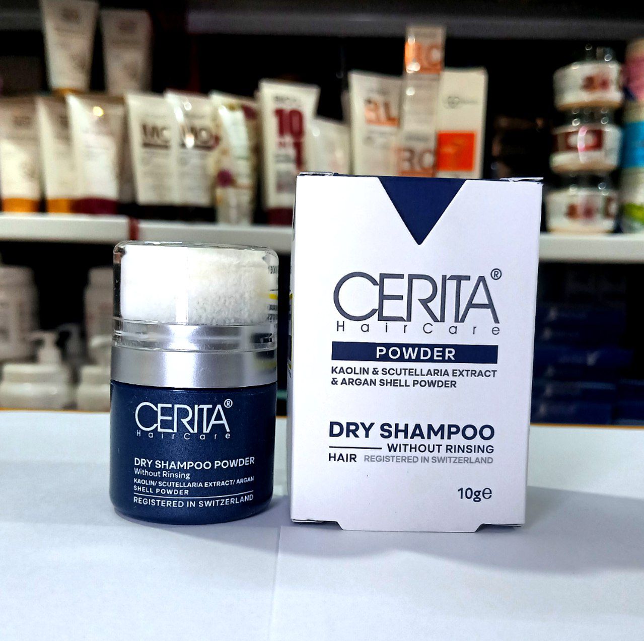شامپو خشک پودری سریتا مناسب برای انواع مو 1۰ گرم Dry shampoo