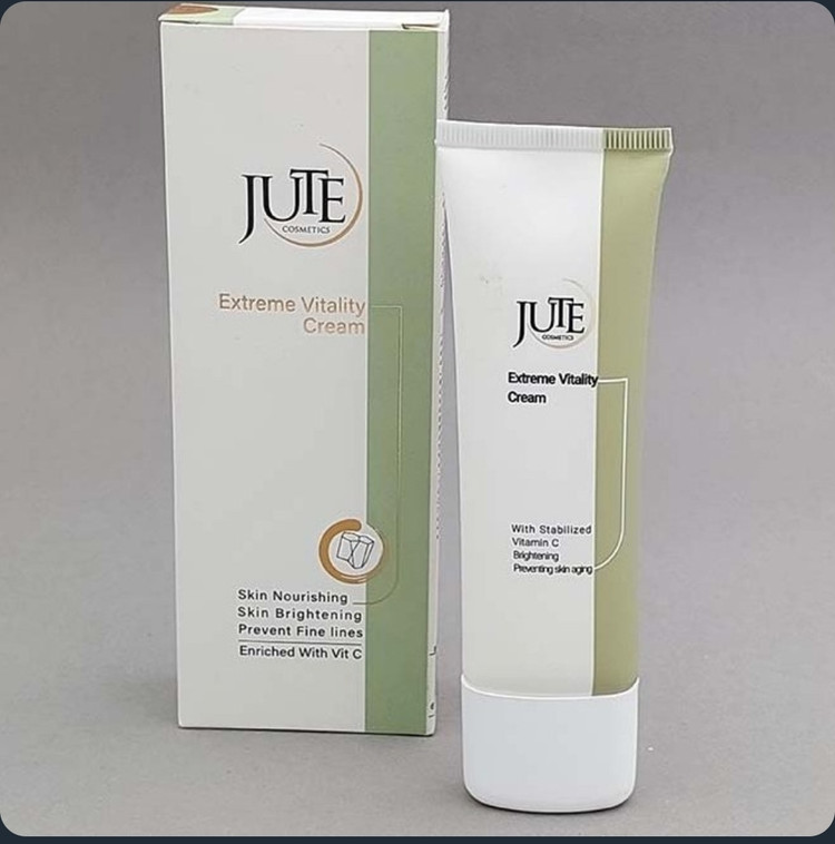 کرم تقویت کننده حاوی ویتامین سی ژوت JUTE (کرم ویتالیتی) حجم 50 میل