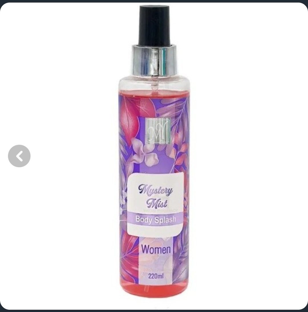 بادی اسپلش زنانه مای مدل Mystery Mist حجم ۲۲۰ میلی لیتر خنک و شیرین